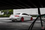 22 inch Vossen M-X2 rims on the Mercedes S550 Coupe