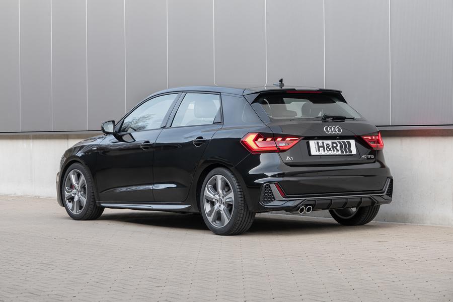 Sports course for the little ones: Audi A1 Sportback with H & R Sport Springs