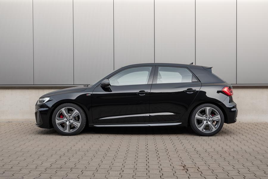 Corso sportivo per i più piccoli: Audi A1 Sportback con molle sportive H & R