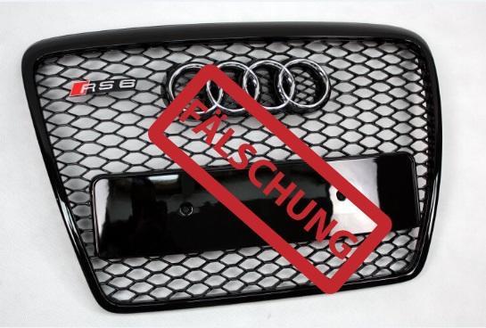 Audi Frontschürze China Fälschung Kühlergrill Tuning 3 Audi RS Kühlergrills & Frontschürzen Fälschungen aus China