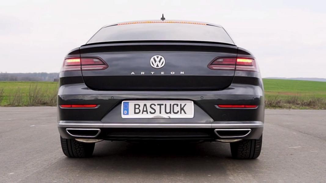 Klappe auf: Bastuck Sportauspuff für den VW Arteon (3H)