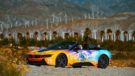 Kunst of kitsch? Coachella Festival BMW i8 & i3 van Khalid