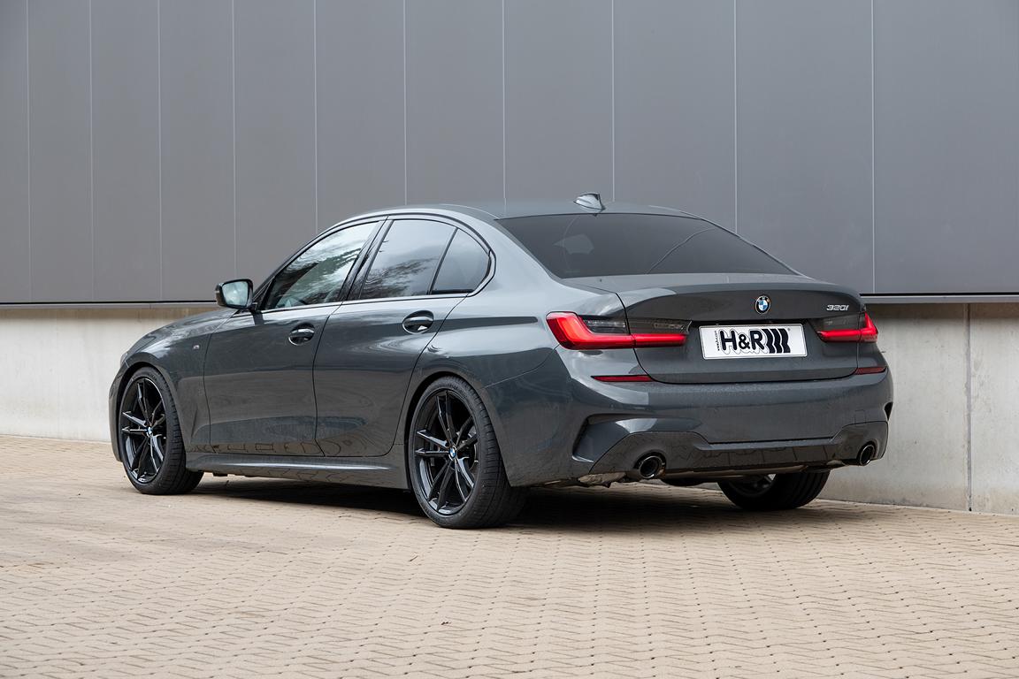 Trio: H & R sport ressort pour la nouvelle classe moyenne BMW