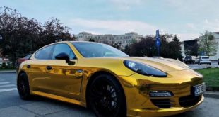 Porsche Panamera gold Folierung Soko Autoposer 310x165 Tuning und das Gesetz   worauf gilt es zu achten