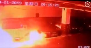 Tesla Model S Feuer ausgebrannt Shanghai 310x165 Abgefackelt Tesla Model S explodiert und ausgebrannt