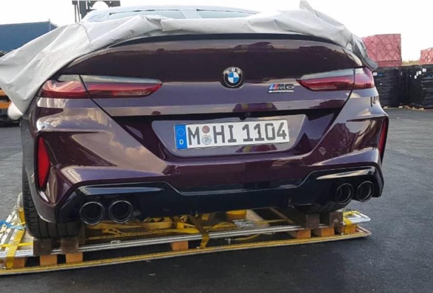 Fuite: BMW M8 2019 Competition (F93) dans Twilight Purple