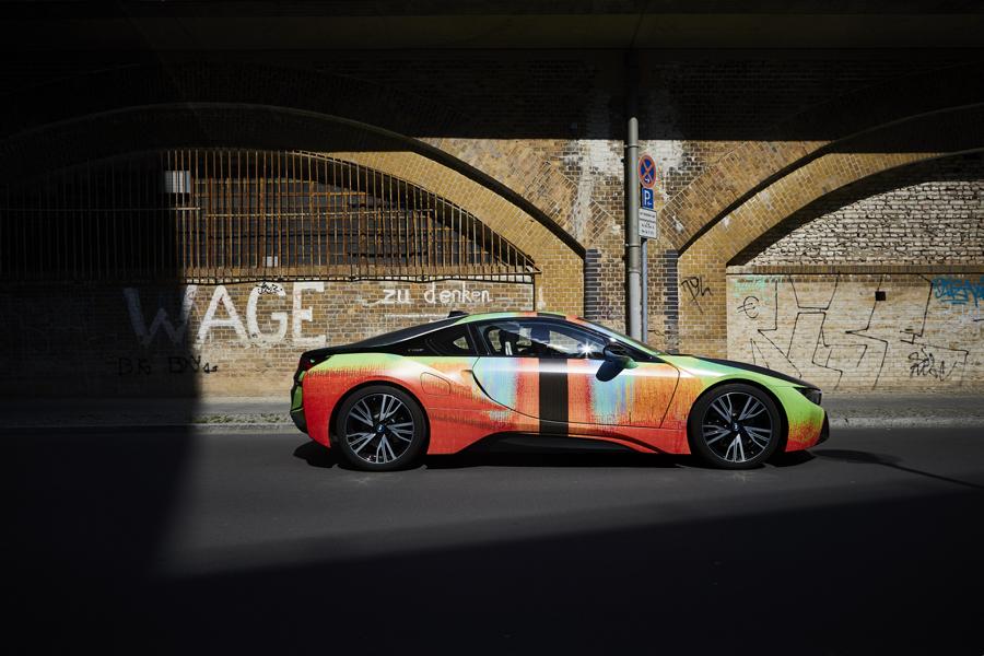 BMW i8 Thomas Scheibitz Automobil Skulptur ArtCar Tuning 16 Fahrendes Kunstobjekt: Was ist eigentlich ein Art Car?