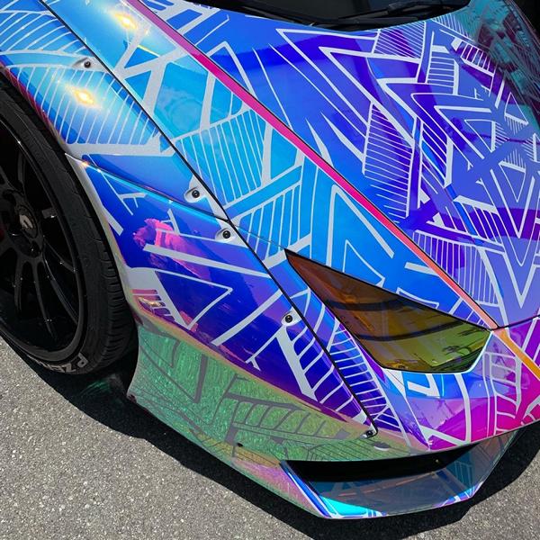 Chris Brown Lamborghini Huracan RDB LA Folierung 7