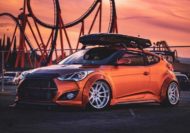 Clinched Widebody Kit Hyundai Veloster Dachbox Tuning 3 190x133
