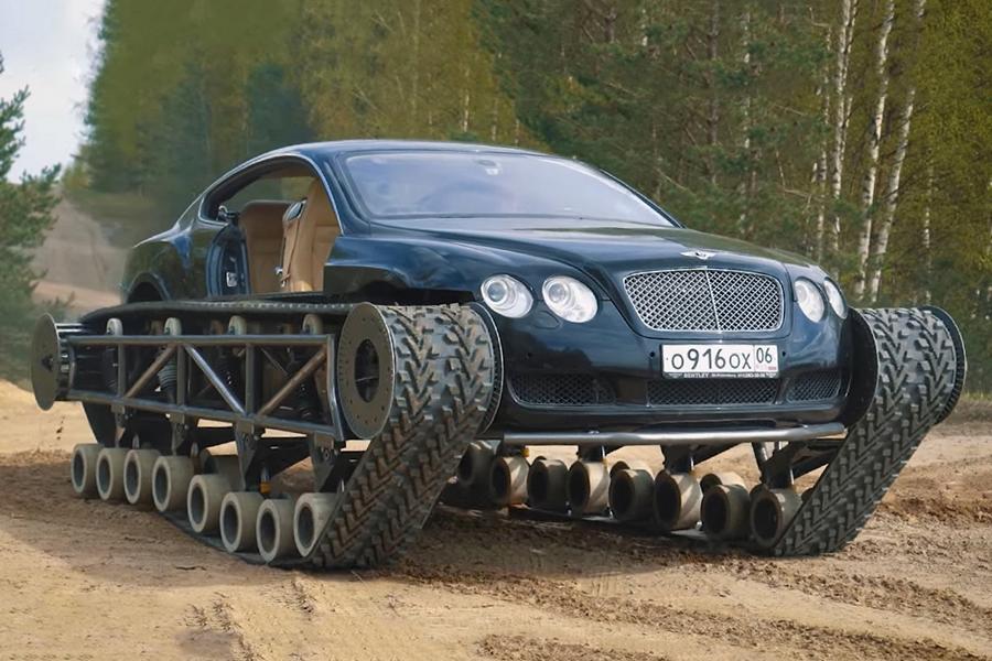Kosik Bentley GT Ultratank Panzer Tuning Video: russischer Tuner baut den Bentley GT Ultratank