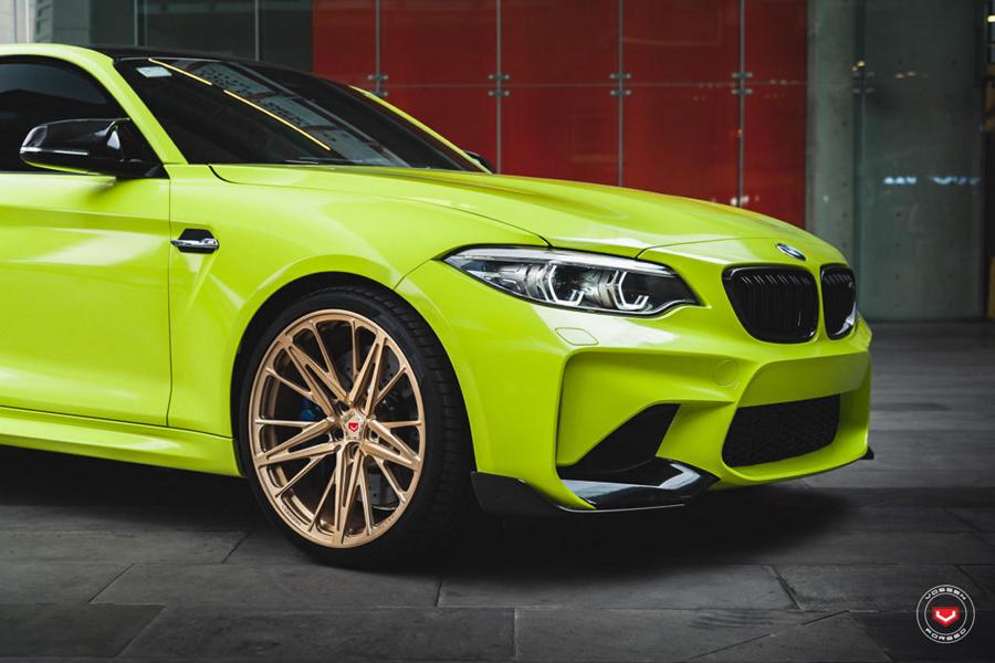 Vossen Wheels M X6 Felgen Lime green BMW M2 Competition F87 Tuning 11 Designschutz wackelt   Ersatzteile könnten billiger werden