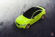 Vossen Wheels M X6 Felgen Lime Green BMW M2 Competition F87 Tuning 9 190x127