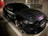 Widebody Ford Mustang GT Cabrio (S550) z uchwytem na rower