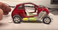 Video: Fiat 500 mit Dodge Charger Hellcat V8-Triebwerk