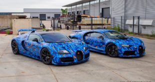 Gumball 3000 Bugatti Chiron Veyron DJ Afrojack Folierung camouflage 8 310x165 Video: 800 PS BMW M3 mit E Antrieb vom Tesla Model S