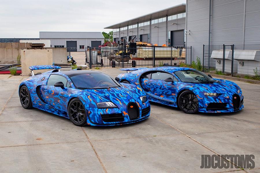 Gumball 3000: Bugatti Chiron e Veyron di DJ Afrojack