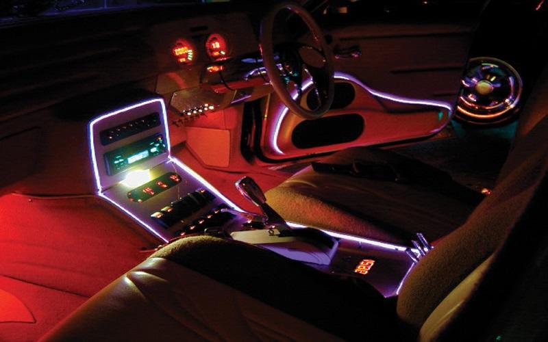 Auto Lichtleisten Ambientebeleuchtung Für Audi BMW Innenraumbeleuchtung Neon LED 