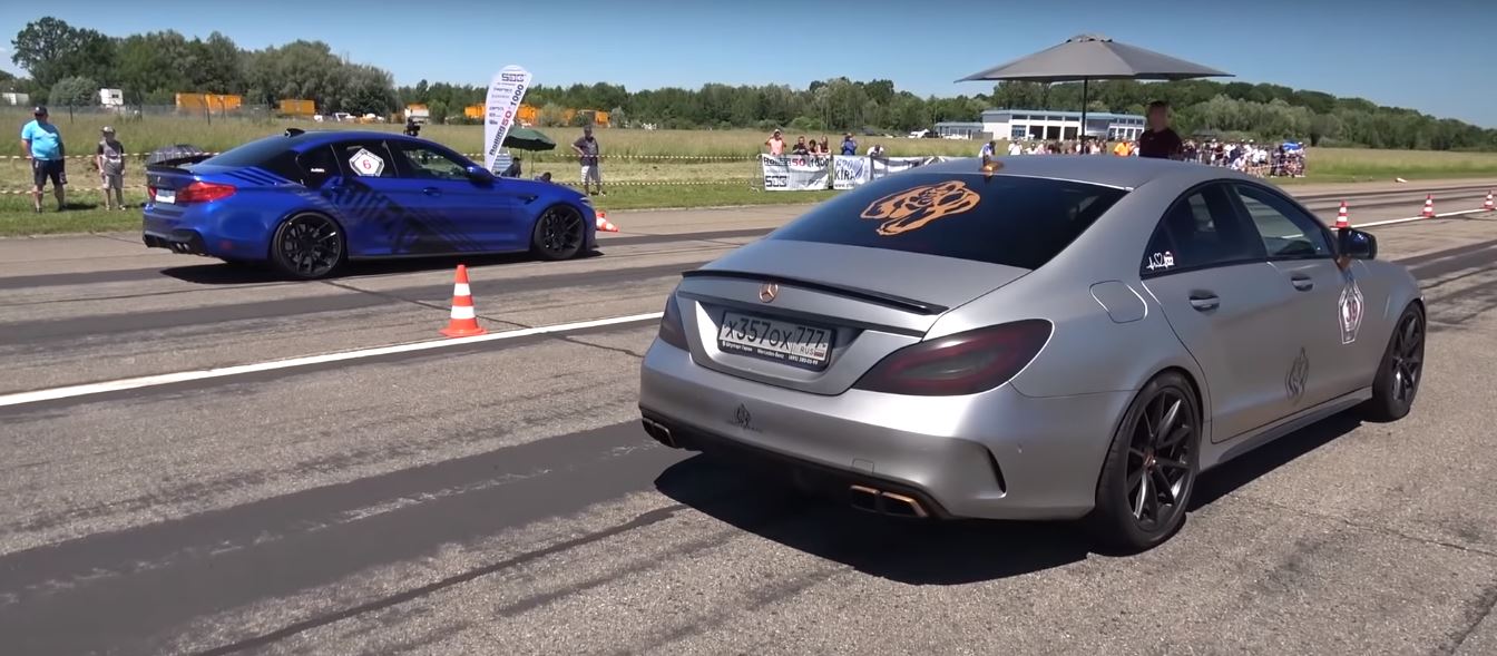 Wideo: 1.000 PS CLS vs. BMW M3, M5, Nissan GT-R & Co.