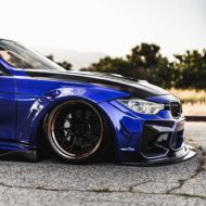 Clinched Widebody BMW F30 Airride Tuning 12 190x190