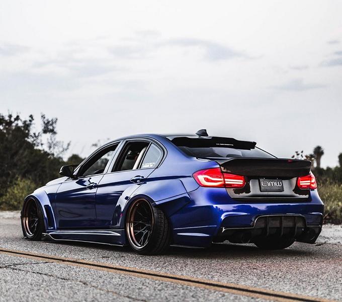 Clinched Widebody BMW F30 Airride Tuning 15