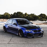 Clinched Widebody BMW F30 Airride Tuning 8 190x190