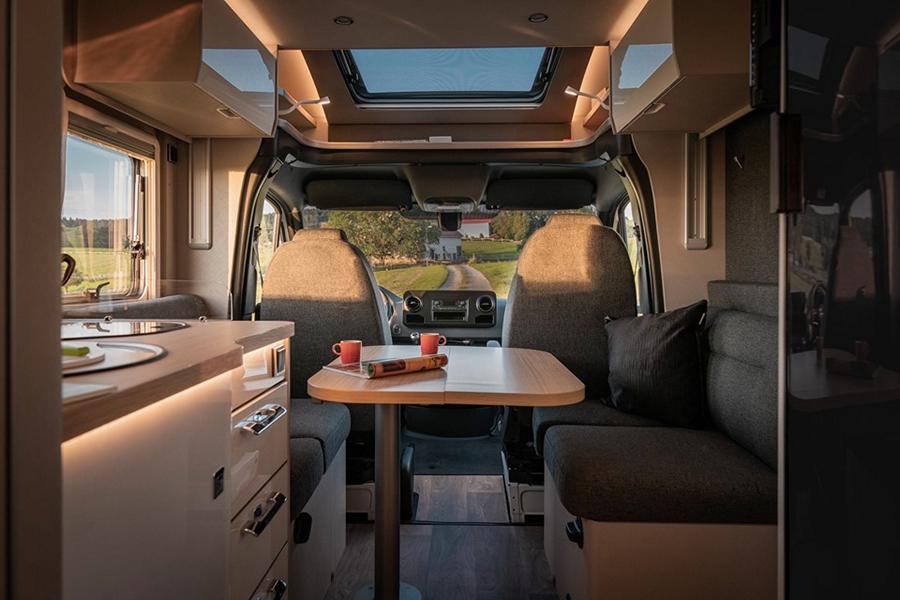 Hymer Duocar S, Tramp S 695 and Free S 600 based on Mercedes Sprinter