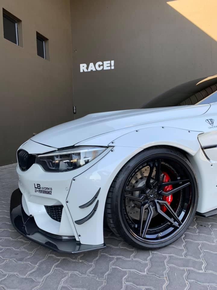 Liberty Walk Widebody BMW M4 F82 Coupe by RACE!