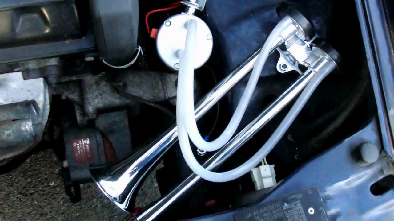 Señal cuerno claxon Fanfare baja/Mike 410hz 510hz VW AUDI SEAT SKODA Univers 
