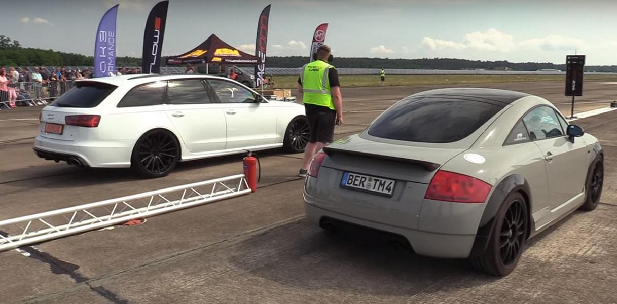 Video: Audi TT R30 Turbo mit 1.000 PS vs. RS6 C7 Avant