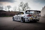 Völlig verrückt &#8211; Camouflage Widebody BMW E93 M3 Cabrio