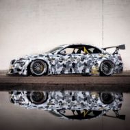 Totalmente loco - camuflaje de fuselaje ancho BMW E93 M3 convertible