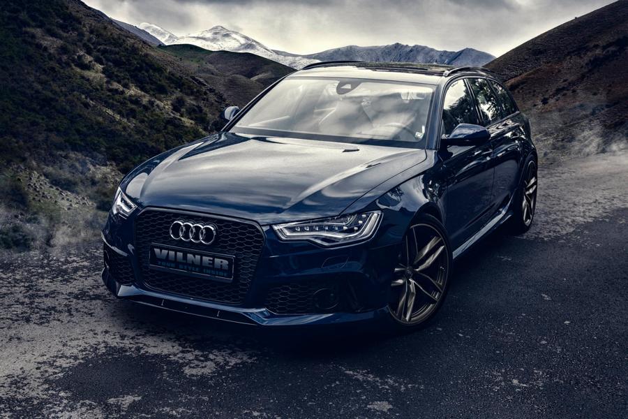 Audi RS6 Avant (C7) with luxury interior from tuner Vilner