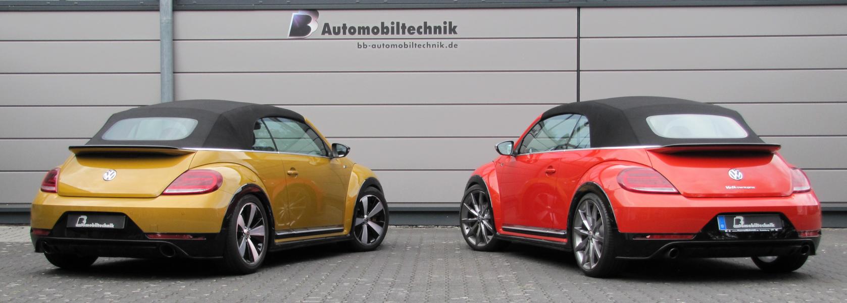Réglage B & B: VW Beetle convertible avec 380 PS et 20 Zöllern