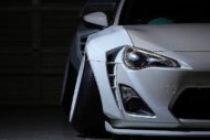 Camberstijl en widebody-kit op de Toyota GT86 Coupé