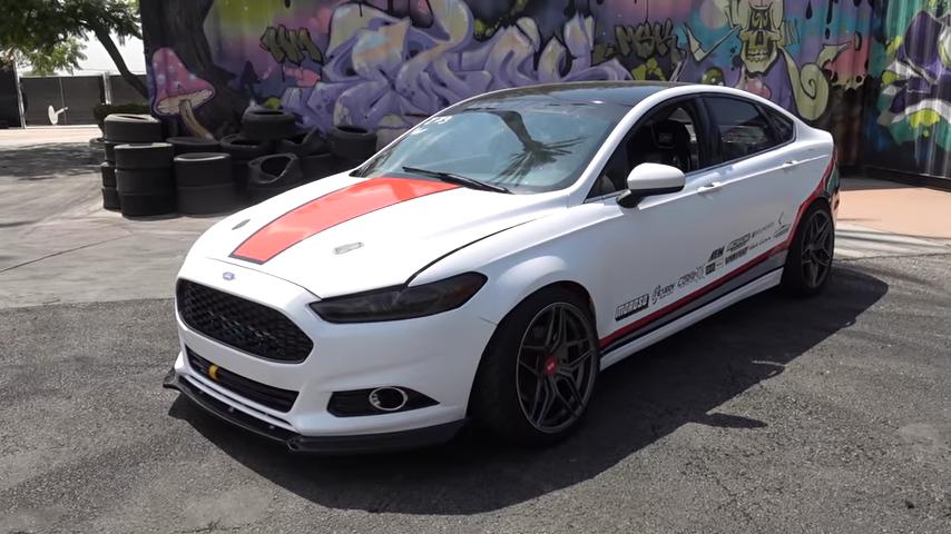 Video: Inconspicuous - Ford Fusion with Coyote V8 power