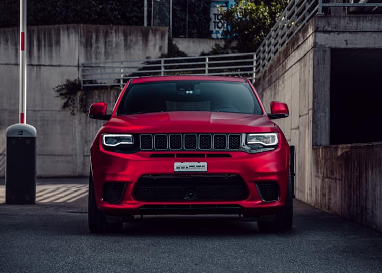 819 PS & 22 counterparts on the Jeep Grand Cherokee Trackhawk
