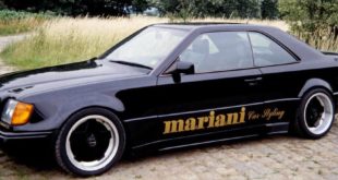 Mariani Mercedes Benz W124 E und BMW E34 5er 310x165 410 PS Mercedes E 400 Coupe auf 21 Zöllern by mariani