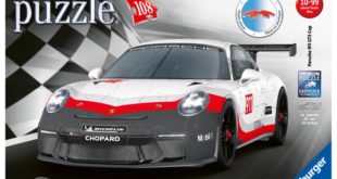 Ravensburger Porsche 991.2 GT3 Cup Puzzle 3D 5 310x165 Un sogno in 108 parti Puzzle 3D Porsche 911 GT3 Cup