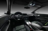 Tocado en verde: interior de Vilner en el Audi RS6 Avant (C6)