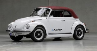 VW K%C3%A4fer als Elektro Kleinwagen E Up Tuning Headwer 310x165 Unter Strom   New Morris JE Bulli ist ein Elektroauto!