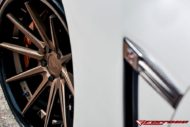 20 Zoll Ferrada FR4 Alus in Matte Bronze am Nissan GT-R