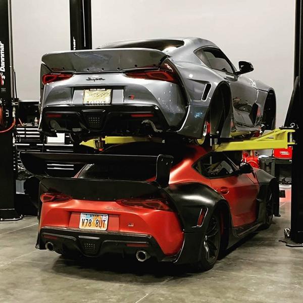 Preview2 - 2020 Toyota Supra with Pandem widebody kit