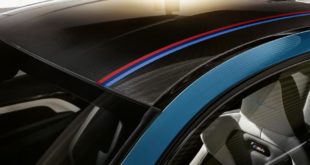 BMW Carbon Dach farbige M Streifen Tuning 1 310x165 Weltpremiere: BMW Carbon Dach mit farbigen M Streifen