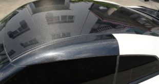 Dach Dachholm Verkleidung Tuning Carbon 2 310x165 Tuning mit Folgen   Nummernschild Aufkleber am Auto