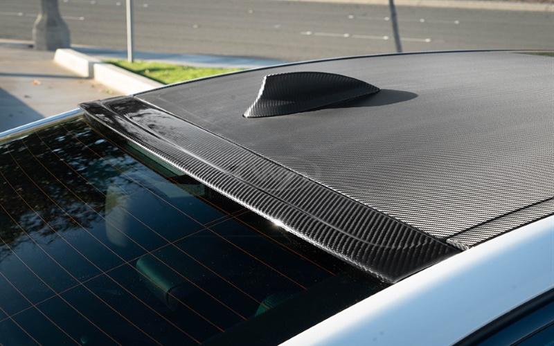 Heckscheibenblende Dachspoiler Heckscheibenabdeckung Tuning 4 Mehr Sportlichkeit: die Heckscheibenblende für das Auto