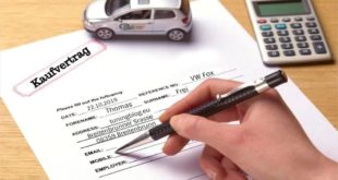 Kaufvertrag Auto verkaufen Dokument Beleg 310x165 So können Sie die Kosten Ihrer Autofinanzierung optimieren!