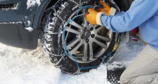 Entretoises de roue Réglage des chaînes à neige Mise au point 3 310x165 Conseil: Adhérence suffisante avec les chaînes à neige appropriées!