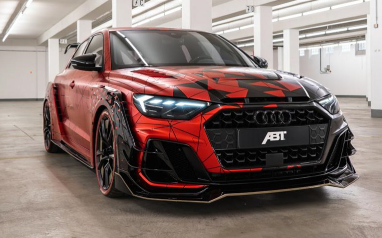 3 Audi A1 Abt The Show must go on: H&R Spezialfedern auf der Essen Motorshow 2019