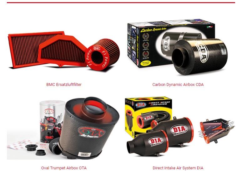 BMC Air Filter Sportluftfilter Tuning 2