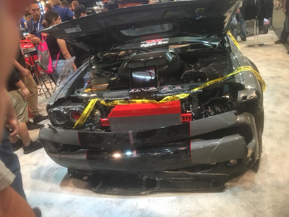 1.000 PS Dodge Challenger volée sur le SEMA 2019